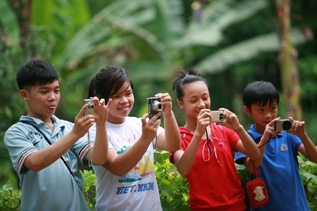 Đội ngũ nhiếp ảnh gia nhí!