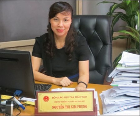 “Chạy điểm vào đại học”: Bộ GD-ĐT có biện pháp gì ngăn chặn? - 1 Bà Nguyễn Thị Kim Phụng, Phó Vụ trưởng Vụ Giáo dục đại học - Bộ GD-ĐT
