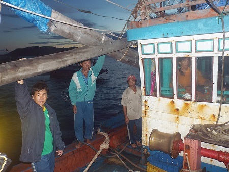 Hiện sức khỏe của 6 ngư dân trên tàu đã ổn định.