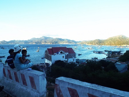 Bình Ba bình yên khi chiều về.