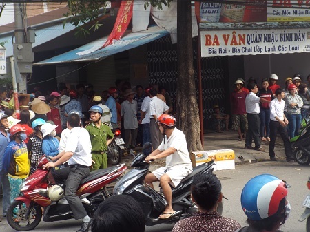 Hiện trường vụ việc