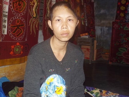 Từ một phụ nữ bình thường, chị Phạm Thị Nhị Trang hiện như trẻ con sau khi 