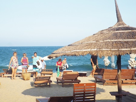 Dễ chịu, thoải mái là cảm giác chung của nhiều du khách.