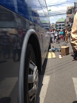 Hiện trường vụ tai nạn