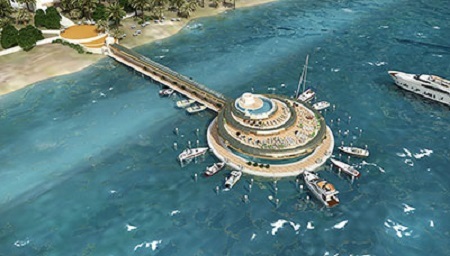 Phối
cảnh Trung tâm đại dương trên biển Nha Trang (nguồn
ảnh:phoenixbeachvietnam.com)