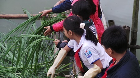 Dấu ấn đặc biệt về mô hình "trường học - nông trại" - 3 Nằm tại xã thuần nông, Trường tiểu học Bản Xen đã xây dựng