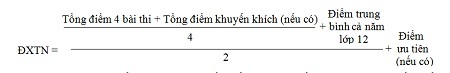 Những điểm mới quan trọng trong thi THPT quốc gia - 2 Điểm xét tốt nghiệp được lấy đến hai chữ số thập phân, do
phần mềm máy vi tính tự động thực hiện.