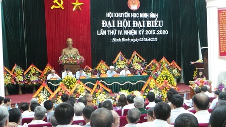 Ninh Bình: Những con số ấn tượng về công tác khuyến học, khuyến tài - 2 Quang cảnh Đại hội