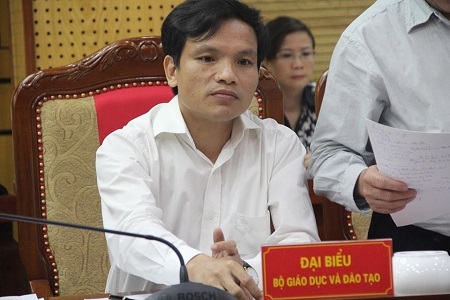 Phó Thủ tướng Vũ Đức Đam: Cần đặc biệt quan tâm đến thí sinh cụm địa phương - 5 Ông Mai Văn Trinh - Cục trưởng Cục khảo thí và Kiểm định chất lượng giáo dục