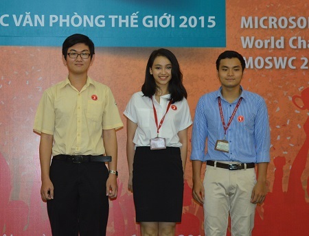 ĐH Ngoại thương thắng lớn ở cuộc thi Vô địch Tin học Văn phòng - 8 3 gương mặt đại diện cho Việt Nam tham dự Vòng chung kết tại Mỹ