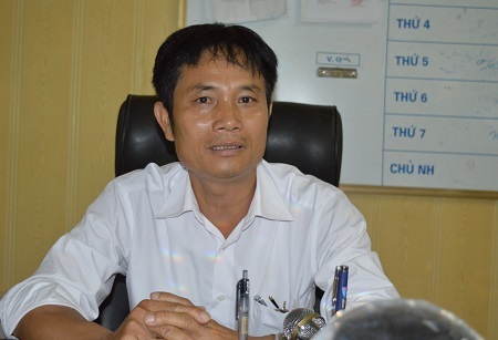 Thầy Đỗ Văn Sao - Hiệu trưởng trường THPT Bình Thanh.