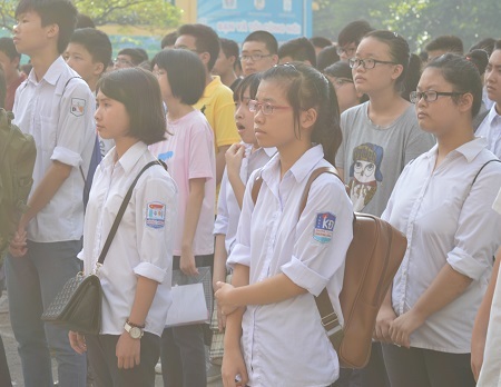 Hơn 80.000 thí sinh ở Hà Nội sẽ cạnh tranh nhau vào lớp 10 