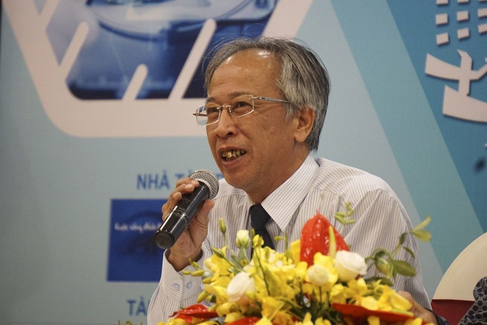 
Ông Nguyễn Long - Chủ tịch Hội đồng Sơ khảo Nhân tài Đất Việt 2017 - đánh giá cao chất lượng sản phẩm CNTT dự thi năm nay.
