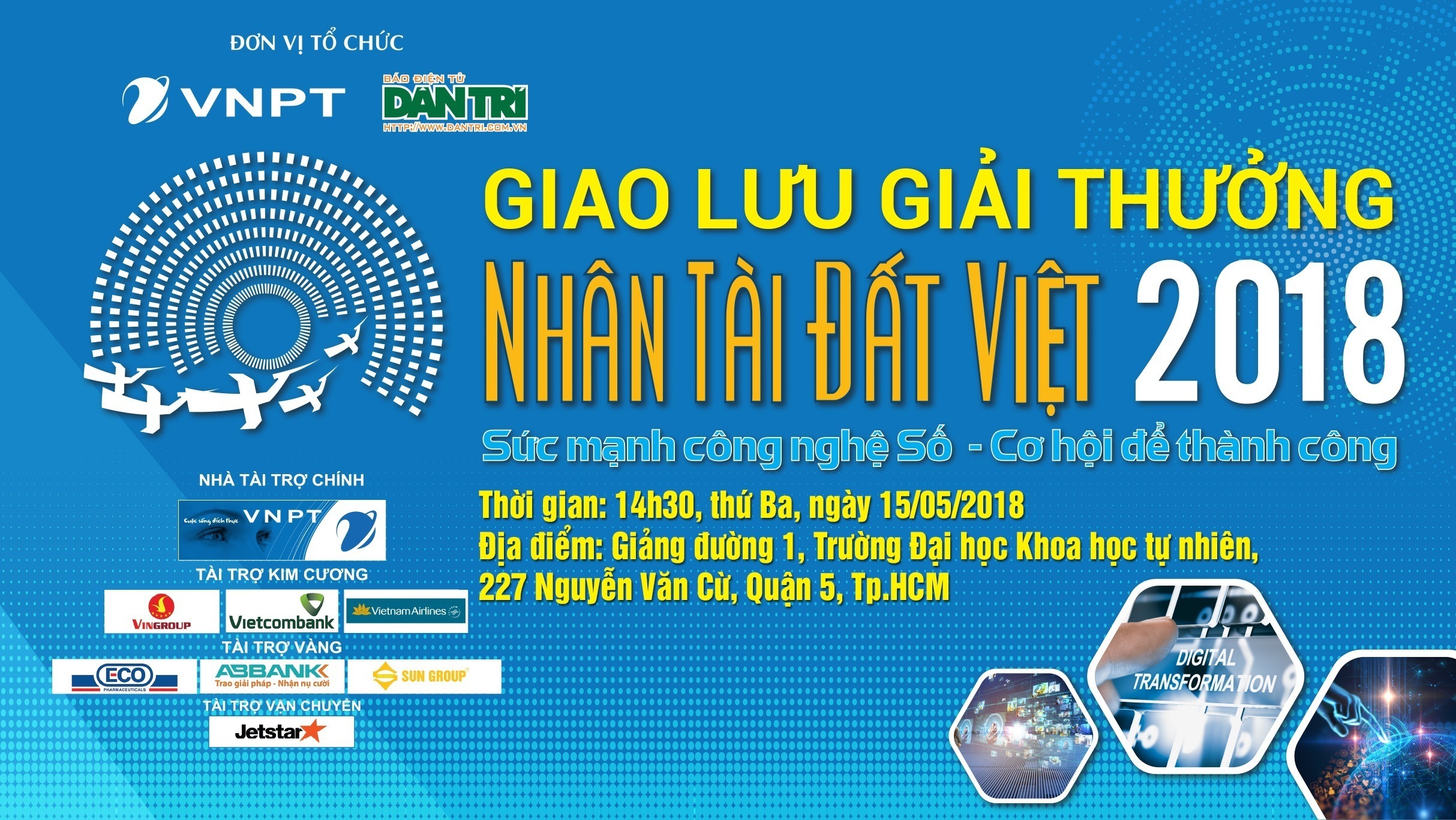 Nhân tài Đất Việt 2018: Cơ hội thành công với sức mạnh công nghệ Số - 1