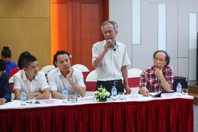 Ông Nguyễn Long - Tổng Thư ký Hội Tin học Việt Nam - Chủ tịch Hội đồng Sơ khảo nội dung Công nghệ thông tin.
