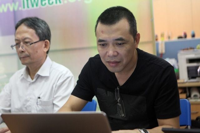  Ngoài các thành viên khá quen thuộc thì Hội đồng chấm sơ khảo năm 2017 cũng bổ sung các nhân tố mới. Trong ảnh là ông Nguyễn Quốc Cường - Giám đốc Trung tâm IT VAS - Tập đoàn VNPT. 