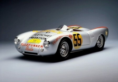 Porsche hồi sinh dòng xe mui trần 550 Spyder - 1