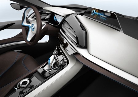 BMW giới thiệu xe hybrid thể thao i8 Concept - 9 BMW giới thiệu xe hybrid thể thao i8 Concept - 9
