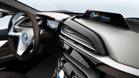 BMW giới thiệu xe hybrid thể thao i8 Concept - 12 BMW giới thiệu xe hybrid thể thao i8 Concept - 12
