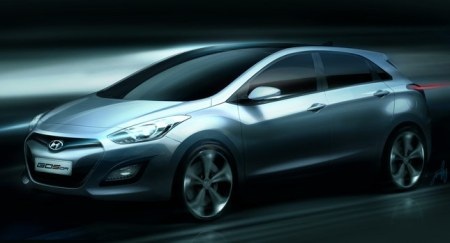 Phác họa Hyundai i30 thế hệ mới - 1 Phác họa Hyundai i30 thế hệ mới - 1