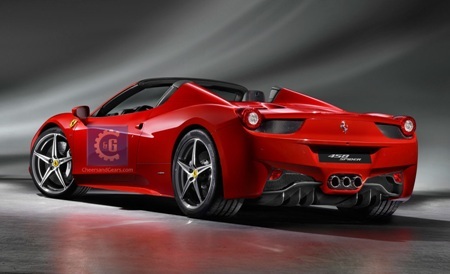Hé lộ ảnh Ferrari 458 Italia Spider - 2