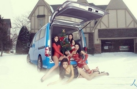 Người đẹp và xe đón Giáng sinh - 8 Người đẹp và xe đón Giáng sinh - 8
