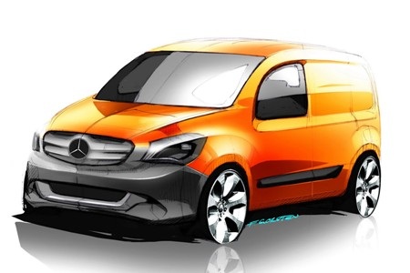Phác thảo mẫu xe hợp tác giữa Mercedes và Renault-Nissan - 1 Phác thảo mẫu xe hợp tác giữa Mercedes và Renault-Nissan - 1