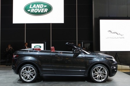 Land Rover lại úp mở khả năng sản xuất xe Evoque mui trần - 2 Diện kiến Range Rover Evoque phiên bản mui trần