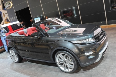 Land Rover lại úp mở khả năng sản xuất xe Evoque mui trần - 1 Diện kiến Range Rover Evoque phiên bản mui trần
