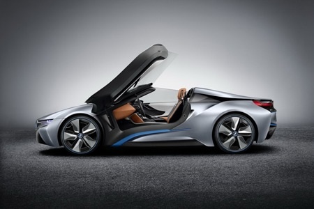 BMW giới thiệu xe i8 Spyder Concept - 4 BMW giới thiệu xe i8 Spyder Concept