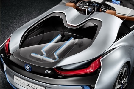 BMW giới thiệu xe i8 Spyder Concept - 2 BMW giới thiệu xe i8 Spyder Concept