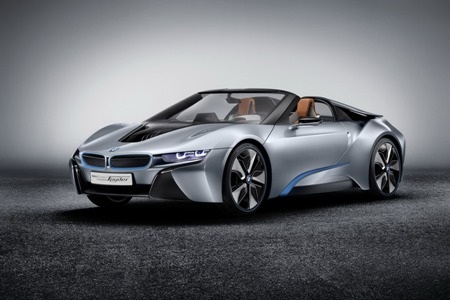 BMW giới thiệu xe i8 Spyder Concept - 3 BMW giới thiệu xe i8 Spyder Concept