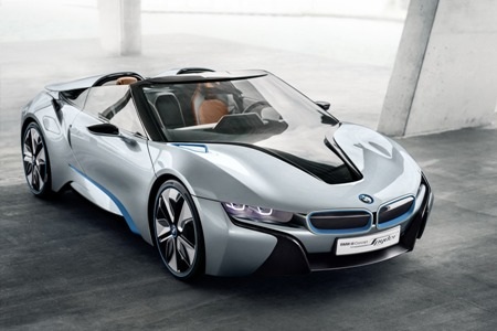 BMW giới thiệu xe i8 Spyder Concept - 1 BMW giới thiệu xe i8 Spyder Concept