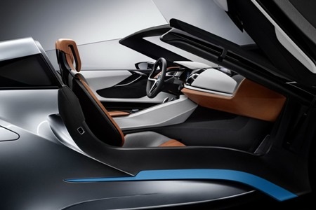 BMW giới thiệu xe i8 Spyder Concept - 7 BMW giới thiệu xe i8 Spyder Concept