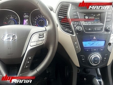 Lộ ảnh nội thất xe Santa Fe thế hệ mới - 4 Lộ ảnh nội thất xe Santa Fe thế hệ mới