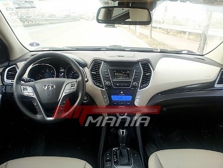 Lộ ảnh nội thất xe Santa Fe thế hệ mới - 1 Lộ ảnh nội thất xe Santa Fe thế hệ mới