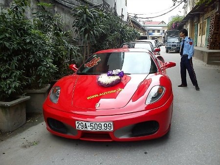 Đoàn siêu xe rước dâu ở Hà Nội - 5 Đoàn siêu xe rước dâu ở Hà Nội