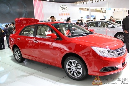 BYD F3 thế hệ mới bớt giống Toyota Corolla