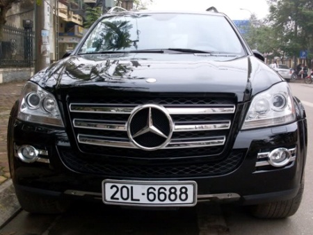 Ngắm xe sang biển đẹp ở Thái Nguyên - 10 Mercedes GL 550 biển lộc-phát