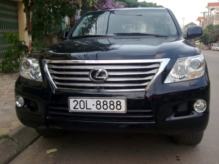 Ngắm xe sang biển đẹp ở Thái Nguyên - 11 Lexus LX 570 biển tứ quý