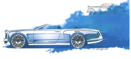 Xe Mulsanne Convertible Concept trong… tưởng tượng - 4 Bentley cho biết xe Mulsanne Convertible Concept được lấy cảm hứng từ những chiếc thuyền cao tốc.