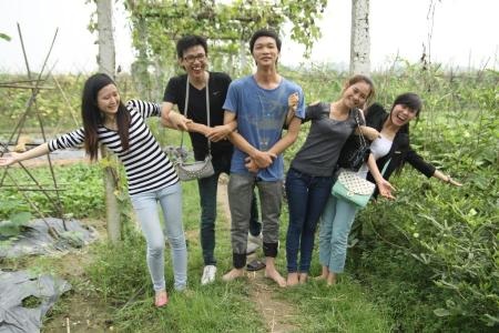 Một tour du lịch đồng ruộng tại Sóc Sơn của các bạn trẻ cùng Nông Sản Ngon