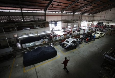 Quang cảnh bên trong nhà máy của Bufori ở