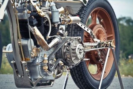 Động cơ Harley Ironhead 1984 dung tích xy-lanh 1.000cc