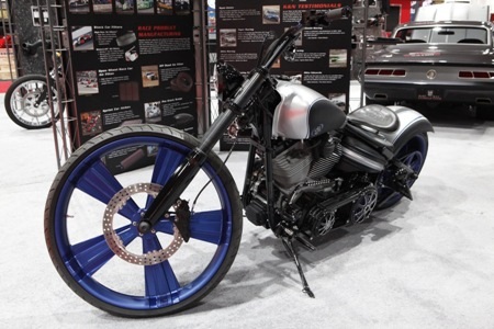 Mô-tô “khủng” tại Triển lãm xe độ SEMA 2012 - 14 Triển lãm xe độ SEMA 2012 đã diễn ra từ ngày 30/10 đến 2/11 tại