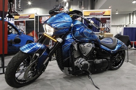 Mô-tô “khủng” tại Triển lãm xe độ SEMA 2012 - 17 Triển lãm xe độ SEMA 2012 đã diễn ra từ ngày 30/10 đến 2/11 tại