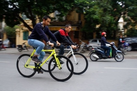 Thú chơi xe đạp fixie - 14 Thong dong dạo phố cũng rất hợp thời