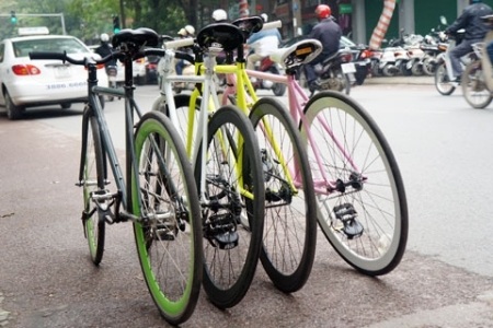 Thú chơi xe đạp fixie - 9 Ghi đông kiểu sừng bò