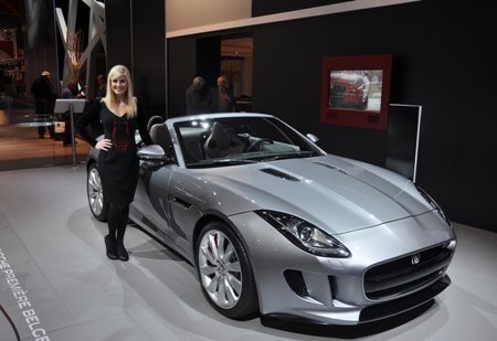 Toàn cảnh Triển lãm ô tô Brussels 2013 - 8 Jaguar F-Type S hoàn toàn mới (Ảnh: GTSpirit)