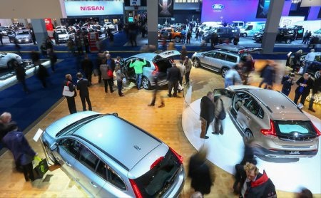 Toàn cảnh Triển lãm ô tô Brussels 2013 - 1 Mercedes-Benz trình làng xe CLS Shooting Brake mới (Ảnh: GTSpirit)